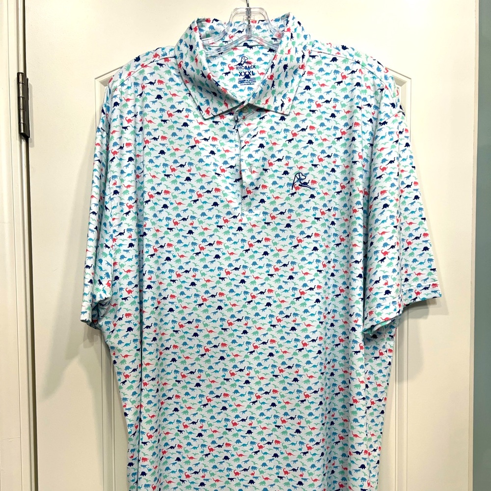 Rhoback Men’s Dinosaur Shirt - “The Bigfoot”